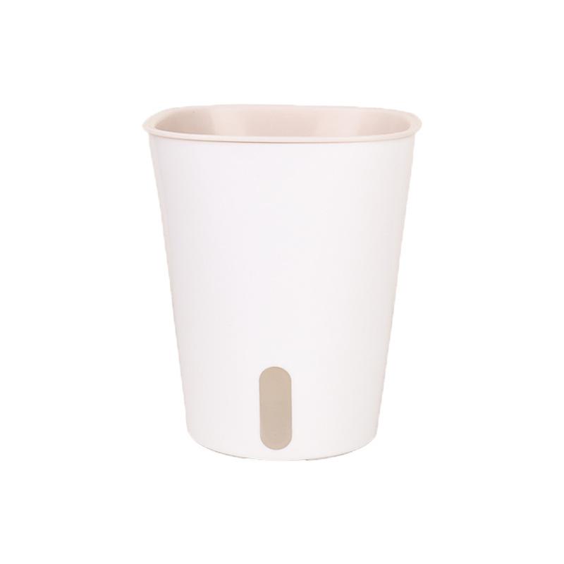 

10pcs Plastic Self-Watering Plant Pots with Water Reservoir for Indoor Outdoor Gardening Small Size Durable Lightweight Planters One size белый