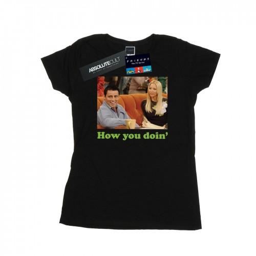 

Friends Womens/Ladies How You Doin Cotton T-Shirt білий