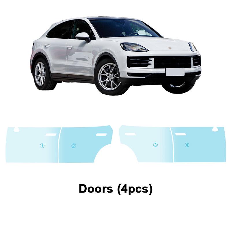 Porsche Cayenne TPU Invisible Anti-Scratch Paint Protection Film