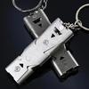 Multi-function Emergency Survival Whistle Loud Sound Emergency Whistle  Camping