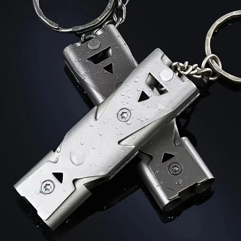 Multi-function Emergency Survival Whistle Loud Sound Emergency Whistle  Camping