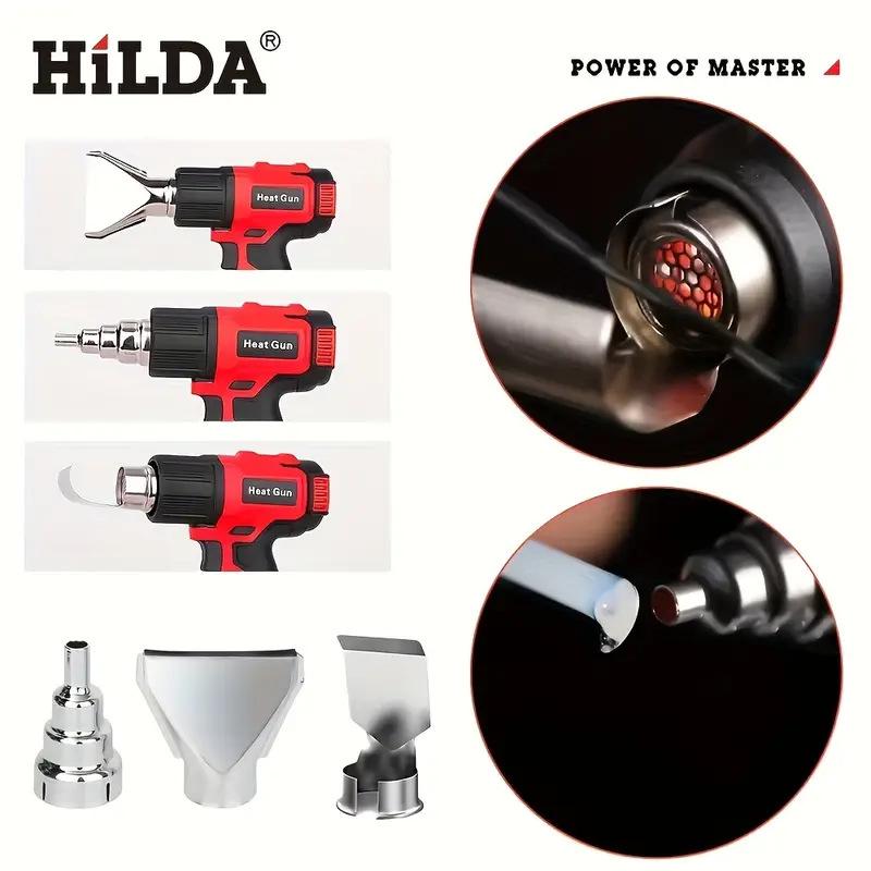 Portable Rechargeable Lithium Battery Heat Gun with Digital Display and Wireless Temperature Control