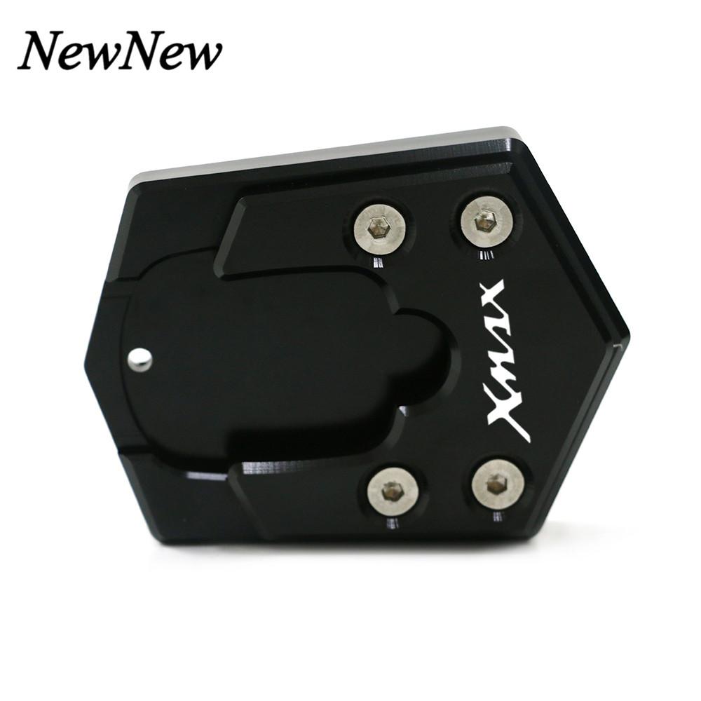 For Yamaha XMAX125 XMAX 300 400 125 250 X-MAX 2017-2025 Motorcycle CNC Side Kickstand Foot Side Stand Enlarge Extension Plate