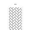 Embossing Mold Wheat Spike Pattern Heat Resistant PET Spraying Cake Border Stencil for Home