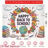 2D Zurück in die Schule Foto Hintergrund Klassenzimmer Party Dekor Stoff
