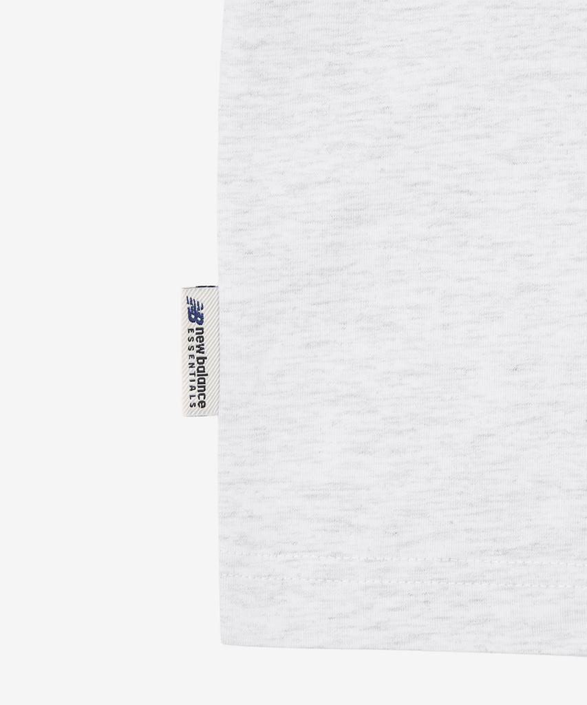 Nyuballanseu Nbneg21513 / Uni Nb Friends Earth Graphic Short Sleeve T-Shirt (Light Gray)