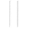 2M Wall Height Measurement Card - Easy-To-Read Durable Pvc Material Writeable & Removable Ideal For Room Decor Wall Decorations