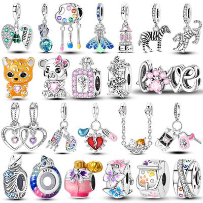 Copper Newest Charms Unicorn Firefly Perfume Beads Fit Original Bracelet Diy Pendants For Woman Jewelry