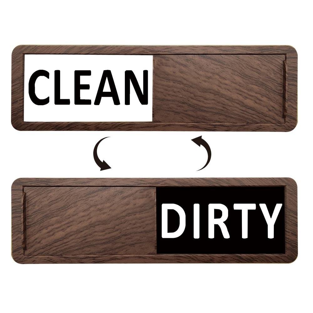 Durable Dishwasher Status Indicator Double Sided Kitchen Dishwasher Marker Restroom