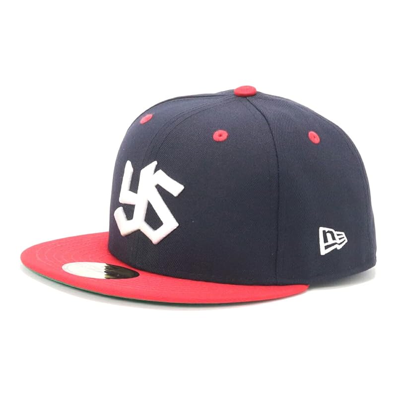 

[New Era] cap japan professional baseball hat yakult swallows 7 1/4 5950 NPB YAKSWACL NAVY 25J