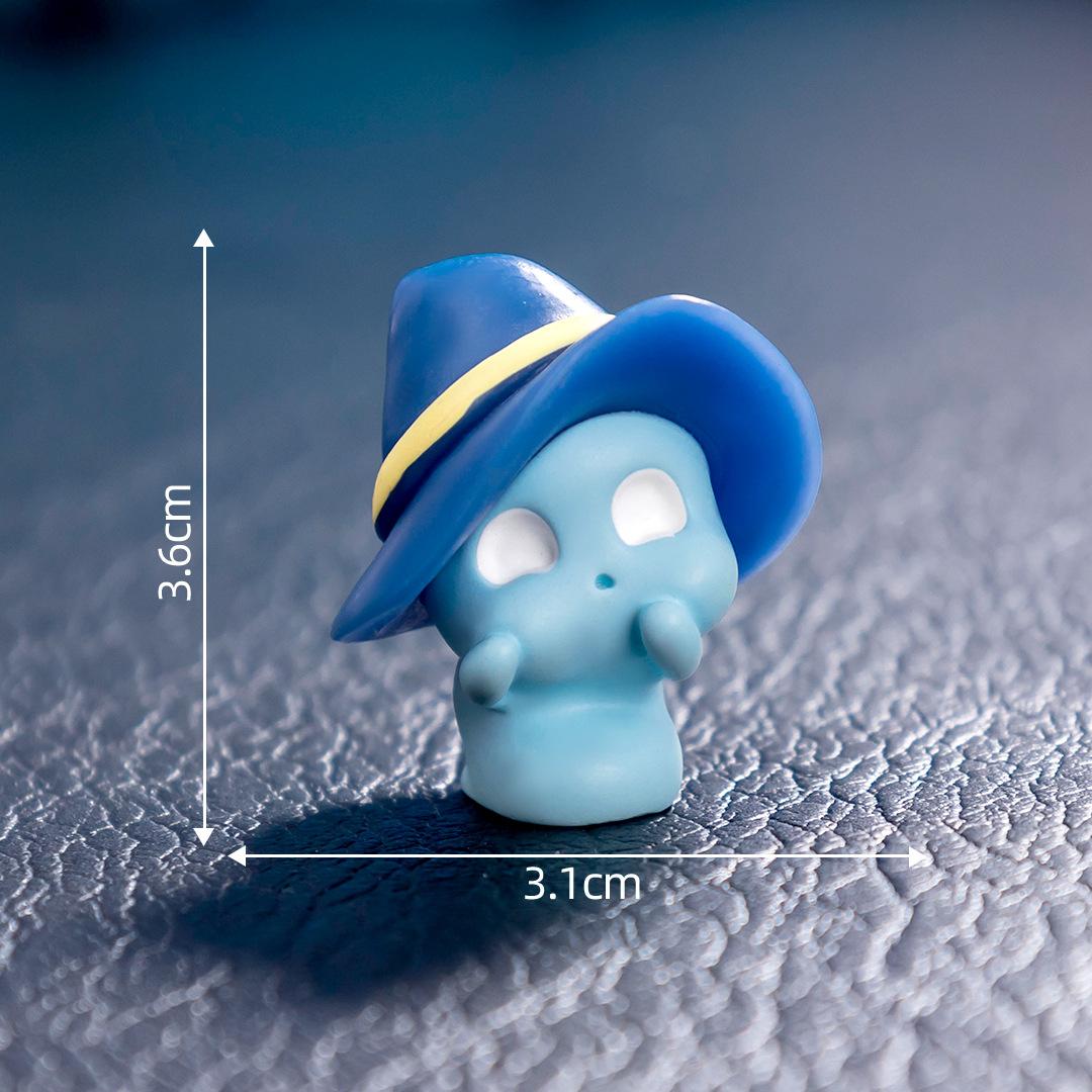 

Fashion Halloween Toys Cute Cartoon Home Living Room Tabletop Decoration Gift темно-синий
