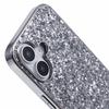 For iPhone 16 Plus Case TPU+PC Sparkling Glitter Phone Back Cover