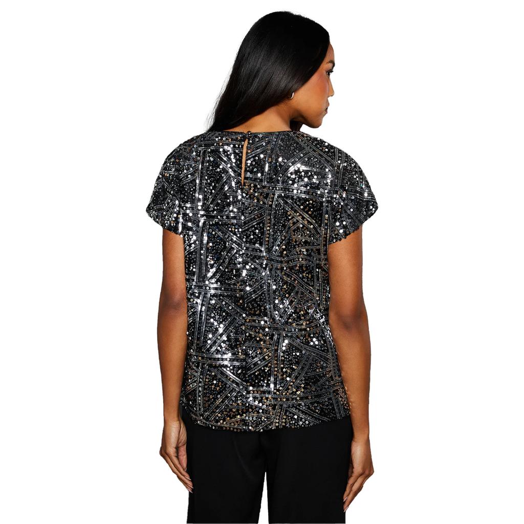 Principles Womens/Ladies Sequin Top