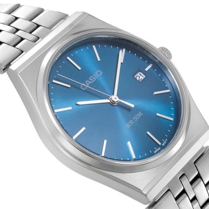 Montre Casio - Mixte - MTP-B145D-2A2VEF - Argent - Acier inoxydable - 35 mm - 5 bar