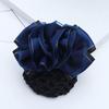 Spring Clip Ballet Hair Net Korean Style Crochet Hair Bun Cover High-End Bun Cover  For Women Girls