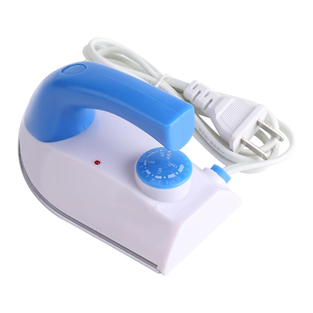 Portable Clothes Iron   Temperature 0 to 150 for All Fabrics Compact Handheld Design with Detachable Cord Travel Iron for Home Travel Dormito