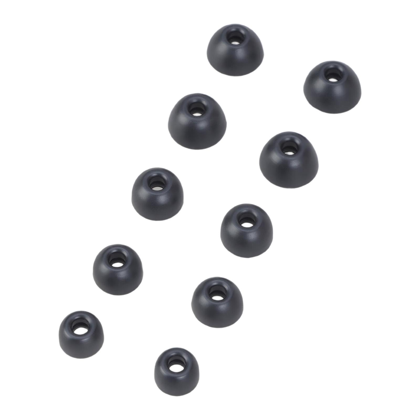 

5Pair Earbuds Cover In-Ear Tip Soft Silicone Ear Buds Accessories For Pro2 Earphone Eartips чорний