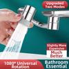 Mechanical Arm Faucet Featuring Adjustable Height Splash Proof and Boost Modes Threaded Connector for Multiple Installations