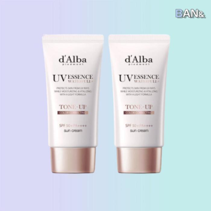 d Alba Waterfull Tone-Up Sunscreen 50ml x 2 / (17503096)
