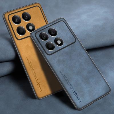 Etui dla Poco X6 Pro 5G Luksusowe etui na telefon ze skóry PU dla Xiaomi PocoX6 Pro X6Pro Redmi K70E Tylna pokrywa Silikonowa Pełna ochrona