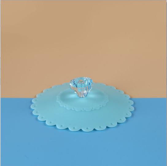 Lace Cup Cover Silicone Lid Bottle Lid Cover Home Office Accessory
