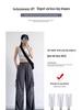 Women's Quick-Dry Wide Leg Summer Work Pants - Plus Size, Loose Fit, Floor-Length