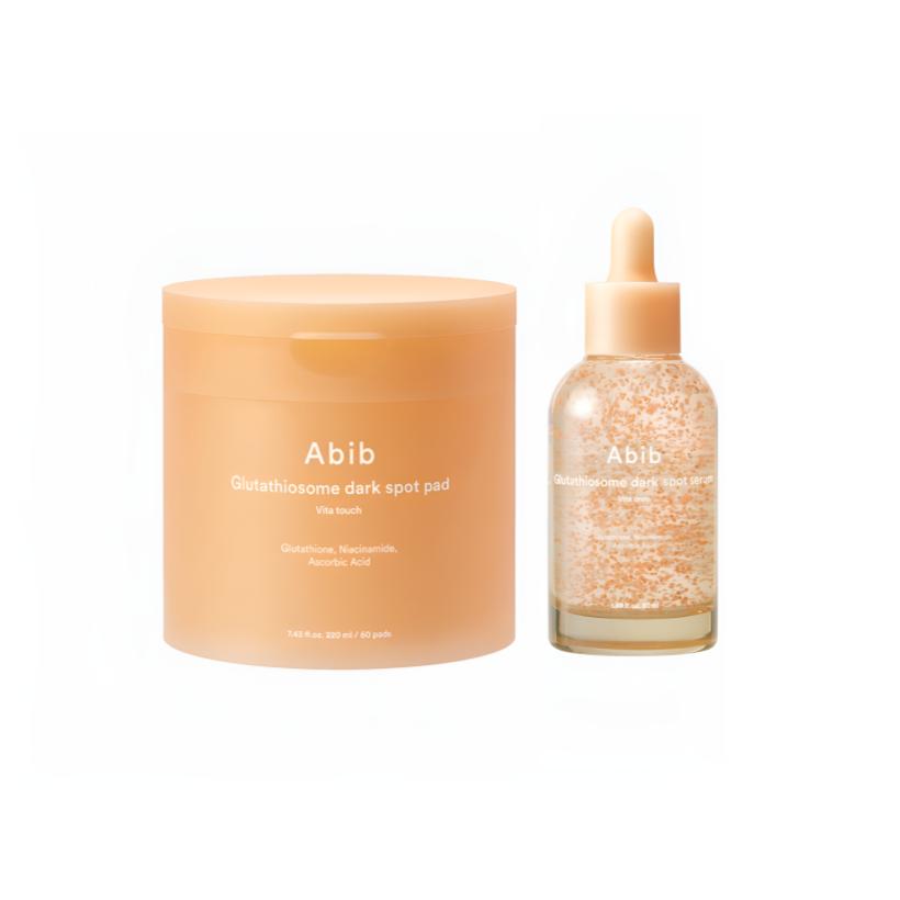 ABIB Glutathiosome Dark Spot Care Set – Vita Touch Pad + Vita Drop Serum (210ml + 30ml)