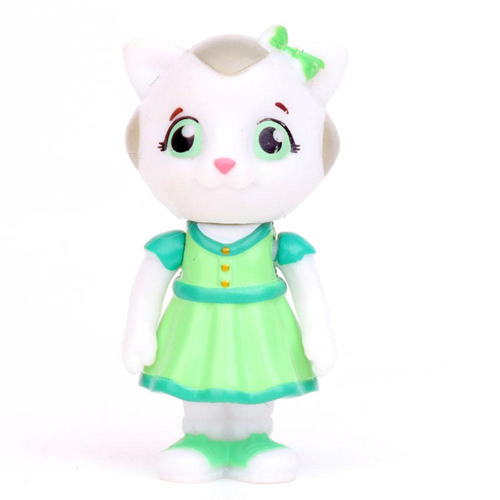 5 Stück/Los Daniel Tiger's Neighborhood Spielzeugmodell Daniel Tiger Katerina Kittycat O die Eule Miss Elaina Prinz Mittwoch Dekoration