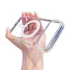 For Apple 17 Protective Case, Non-yellowing, Heat Dissipation, Transparent Magnetic Two-in-one Mobile Phone Case