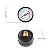 1/8inch/1/4-inch Thread Air Pressure Gauge Dial-Type Male Threaded Round Air Compressor Gauge Ranges 0-180psi 0-12Bar
