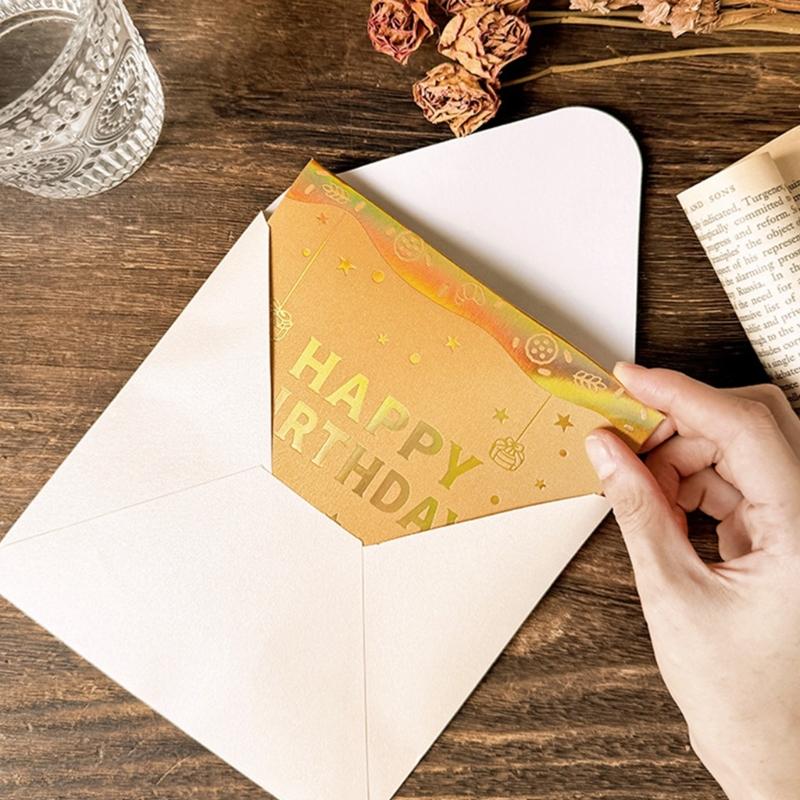 Happy Birthday Card 3D Cake Greeting Card Birthday Greeting Cards with Envelope for Women Men Kid Adult Anniversaries