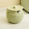 High Temperature Resistant Ceramic Seasoning Bottle Large Capacity Condiment Container  Butter