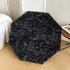 1pc Marble texture Pattern Umbrella Design Automatic Opening and Closing Umbrella, High-quality Travel Umbrella, Lightweight and Portable, -1002111