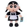 Chan Crayon Shin Maid Costume Plush Toy Double Braided Hairstyle Stuffed Doll