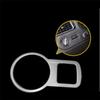 Cotochsun Car Interior Headlight Switch Decorative Frame Stainless Steel Case Fit For VW Volkswagen Polo 2011-2018 Car Styling