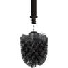 Toilet Brush Head In A Set Of 5, Loose Toilet Brushes 11-12mm Thread, Replacement Brush Head Diameter 8 Cm, Black