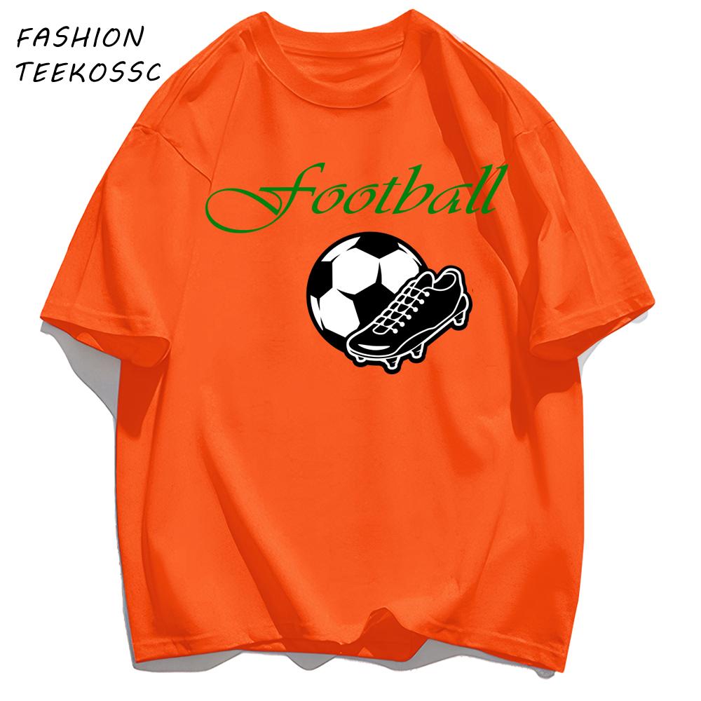 Football Is A Very Healthy Sport TShirt Men Summer AllMatch TShirts ONeck Casual Short Sleeve Hip Hop Cotton Streetwear