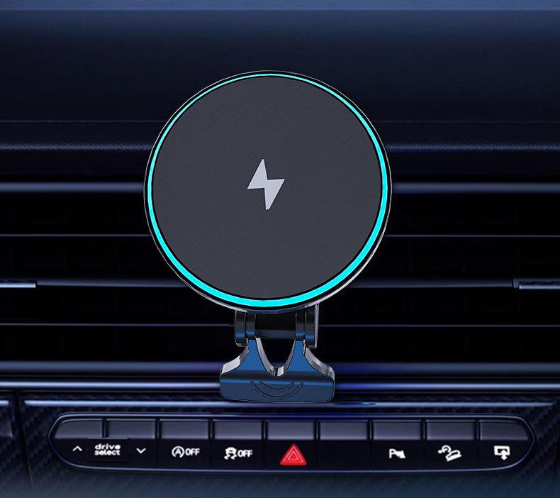 Magnetic Air Vent Wireless Car Charger for Apple Phones
