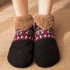 Indoor Winter Slippers Socks Warm Men Women Socks Home Bedroom Sleeping Socks Plus Fleece Carpet Sock Non-slip Knitted Yoga Sock