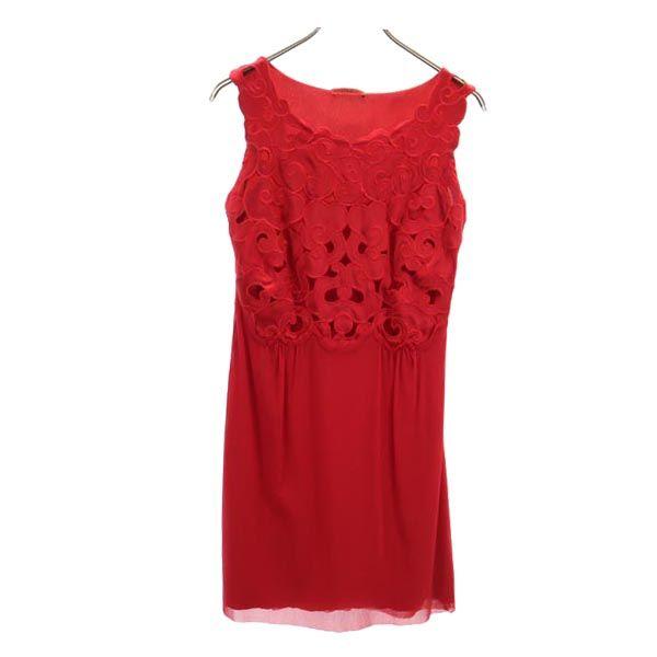 Vivienne Tam No Sleeve With Bolero One Piece 1 Red Setup Suit Women Used