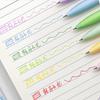 6Colors/Set Press Type Color Gel Pen Color Ink Macaron/Morandi/Retro Color Neutral Pen 0.5mm ST Tip Signing Pen Students Gift