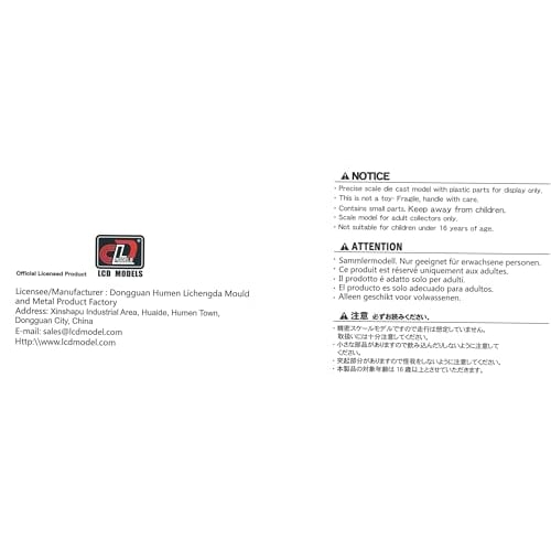 LCD MODELS 1/64 Toyota LC300-GR SPORT (Black) Finished Product