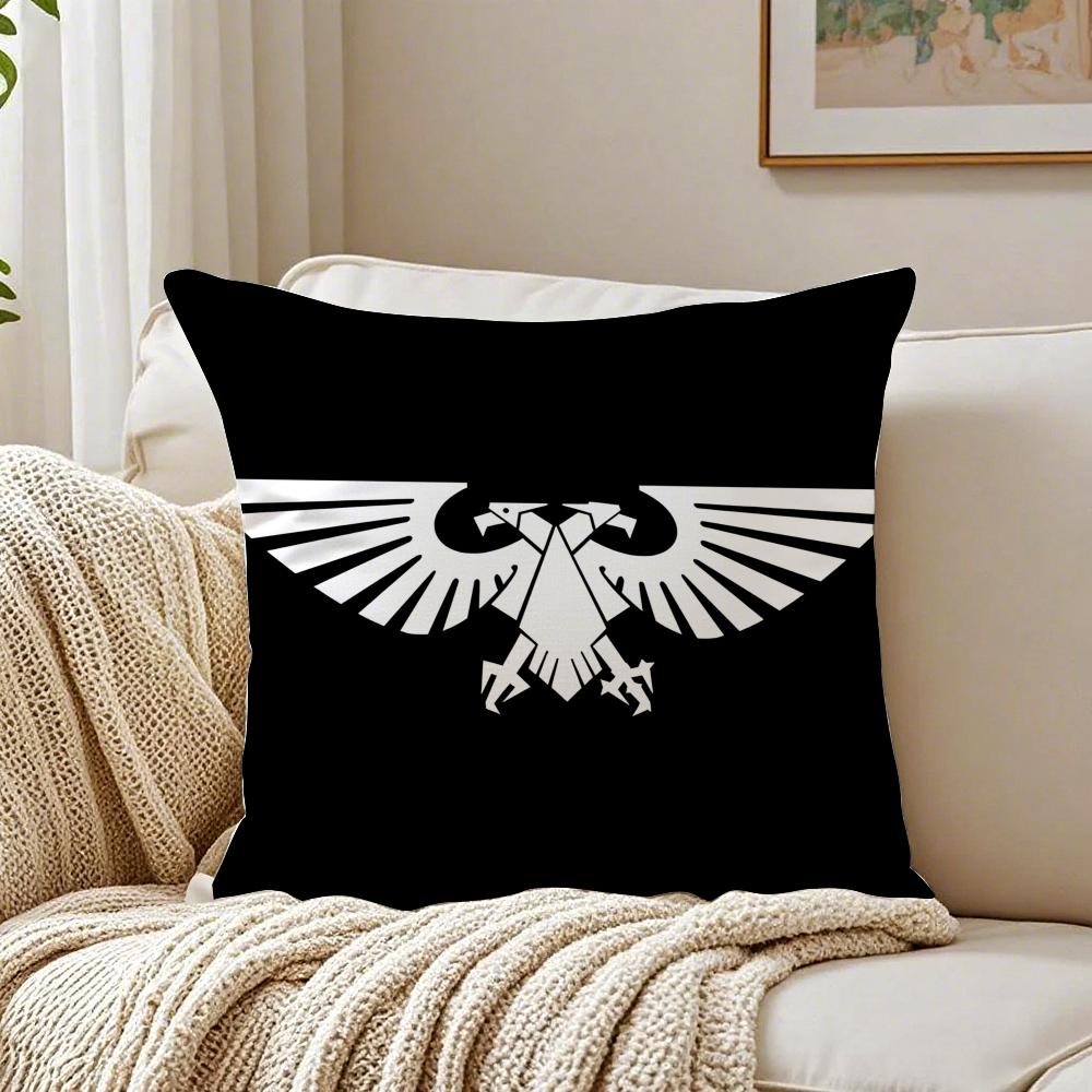 

game grimdark WWarhammer 40000 Cushion Cover Pillowcase Antidustmite living Room Sofa Decor Cushion Room 30X30cm