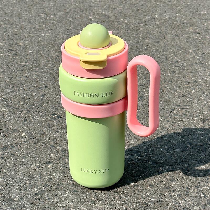 Changqi Portable Insulated Coffee Mug with Handle