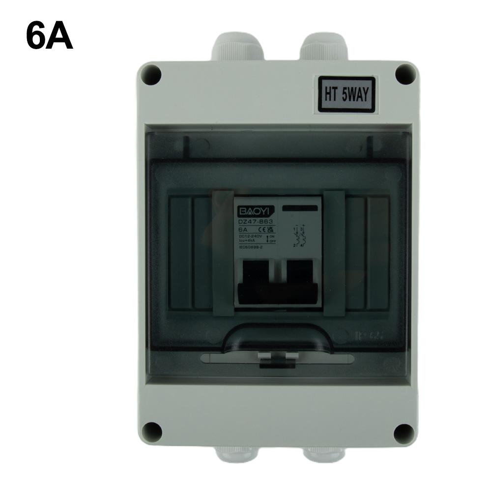 

Високоякісний автоматичний вимикач PV Disconnect Box для сонячних систем DC12 240V 6A