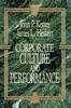 Kniha Corporate Culture and Performance