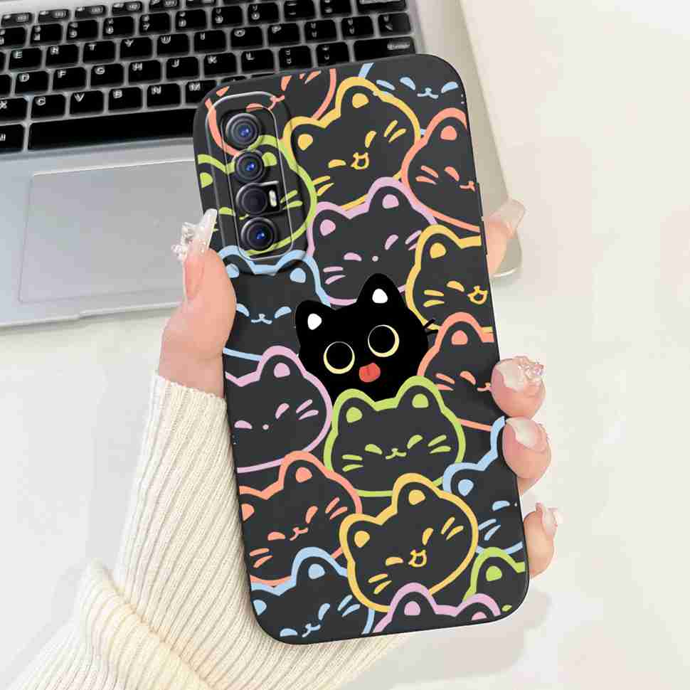 New Design Case For Oppo Reno3 Pro 5G CPH2009 Protective Silicone Soft TPU For Oppo Reno 3 Reno3 Pro 5G Phone Cover Shell Case