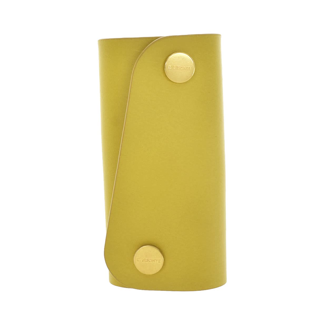 

Ilbizonte Key Case 4 Rows Leather SKH115 Yellow KEY HOLDER ORGANIC VACCHETTA LEATHER PV0039 Oliva Key Ring Key Holder Genuine Leather Trifold Cowhide гірчичний