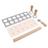   Ravioli Maker Multifunctional Safe 12 Holes Ravioli Stamp Maker Cutter for Cooking