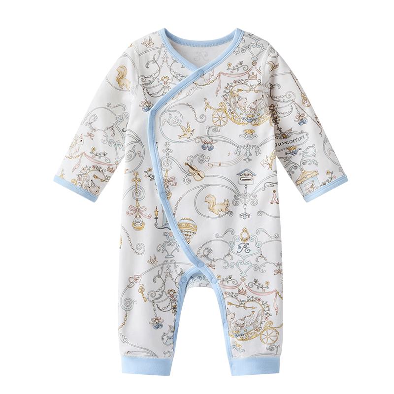 All Cotton Era Baby Super Soft Knitted Pure Cotton Jumpsuit